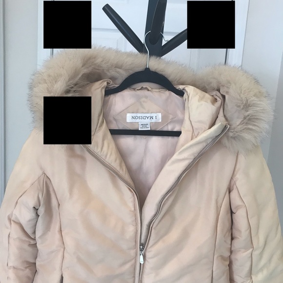 Beige winter jacket - Picture 12 of 16